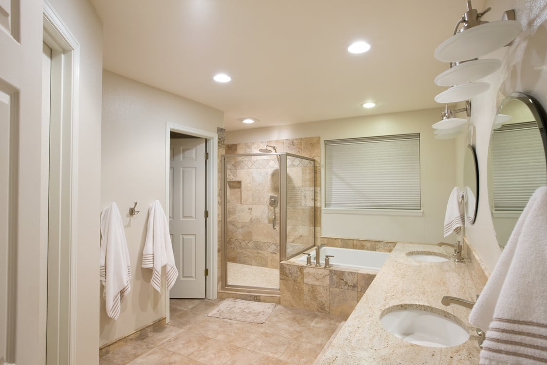 Remodeled Master Bathroom